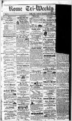 Rome tri-weekly courier, Nov. 6, 1860