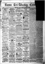 Rome tri-weekly courier, Nov. 13, 1860