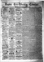 Rome tri-weekly courier, Nov. 15, 1860