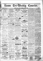 Rome tri-weekly courier, Apr. 13, 1861