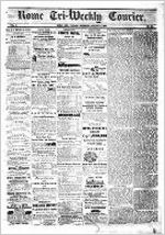 Rome tri-weekly courier, Aug. 6, 1861