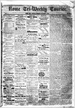 Rome tri-weekly courier, Oct. 1, 1861