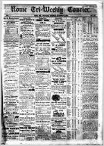 Rome tri-weekly courier, Oct. 10, 1861