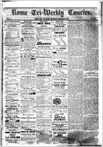 Rome tri-weekly courier, Oct. 31, 1861
