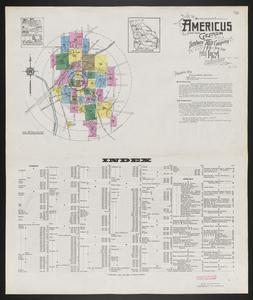 Americus, Sumter County, Georgia, Feby. 1924 / Sanborn Map Company