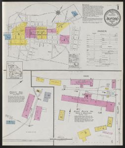 Buford, Gwinnett County, Georgia, May 1921 / Sanborn Map Company