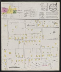 Claxton, Evans County, Georgia, August 1917 / Sanborn Map Company