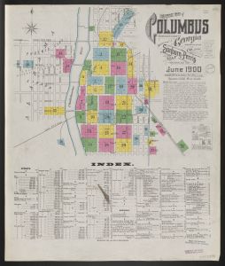 Insurance maps of Columbus, Muscogee County, Georgia, June 1900 / published by the Sanborn-Perris Map Co. Limited