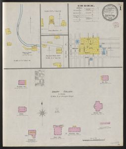 Covington, Newton Co., Ga., Aug. 1895 / Sanborn-Perris Map Co., Limited