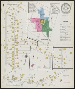 Dallas, Paulding County, Georgia, March 1923 / Sanborn Map Company