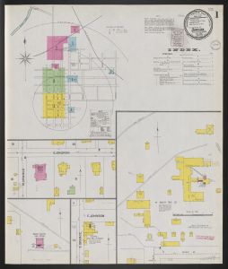 Dawson, Terrell County, Georgia, July 1900 / Sanborn-Perris Map Co., Limited