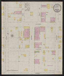 Dublin, Laurens, Co., Ga., July. 1895 / Sanborn-Perris Map Co., Limited