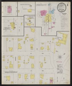 Eastman, Dodge Co., Ga., Feb. 1898 / Sanborn-Perris Map Co., Limited