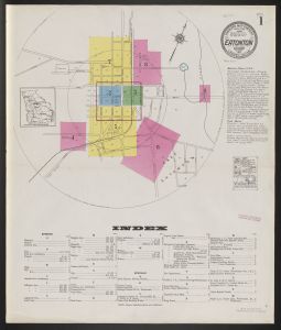 Eatonton, Putnam County, Georgia, October 1921 / Sanborn Map Company