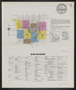 Fitzgerald, Ben Hill County, Georgia, August 1921 / Sanborn Map Company