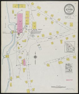 Glovers, Jones County, Georgia, December 1923 / Sanborn Map Company