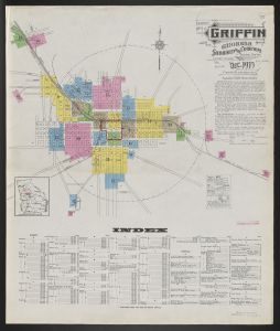 Insurance maps of Griffin, Spalding County, Georgia, Dec. 1915 / Sanborn Map Company