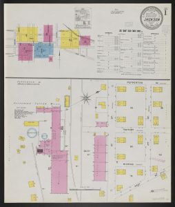 Jackson, Butts County, Georgia, April 1905 / Sanborn Map Company
