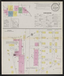 Jackson, Butts County, Georgia, January 1913 / Sanborn Map Company
