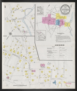 Jefferson, Jackson County, Georgia, October 1926 / Sanborn Map Company