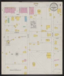 Jonesborough, Clayton County, Georgia, April 1905 / Sanborn Map Company