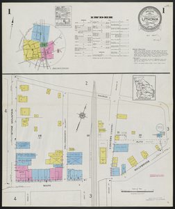 Lithonia, DeKalb County, Georgia, October 1923 / Sanborn Map Company