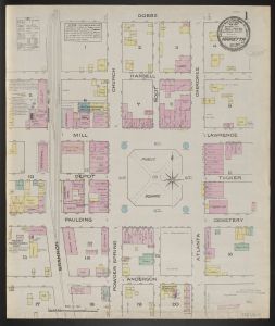 Marietta, Ga., Jan. 1885 / Sanborn Map & Publishing Co., Limited