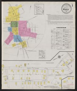 Monroe, Walton County, Georgia, June 1916 / Sanborn Map Company