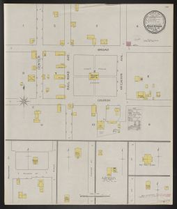 Mount Vernon, Montgomery Co., Ga., June, 1893 / Sanborn-Perris Map Co., Limited