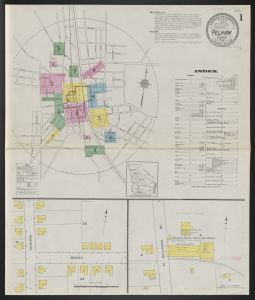 Pelham, Mitchell County, Georgia, January 1913 / Sanborn Map Company