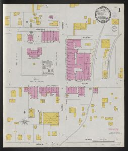 Sandersville, Washington County. Ga., June. 1901 / Sanborn-Perris Map Co., Limited