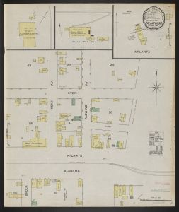 Tallapoosa, Ga., June 1888 / Sanborn Map & Publishing Co., Limited