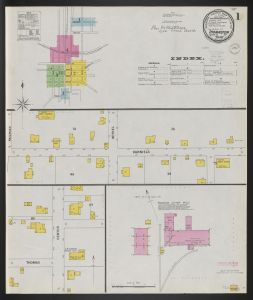 Thomaston, Upson Co., Ga., May. 1900 / Sanborn-Perris Map Co., Limited