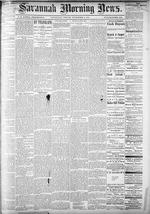 Savannah morning news (Savannah, Ga. : 1868),  Nov. 9, 1877
