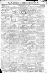 Savannah daily republican (Savannah, Ga. : 1818), Aug. 3, 1819