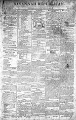 Savannah daily republican (Savannah, Ga. : 1818), Sep. 23, 1819