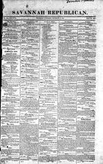Savannah daily republican (Savannah, Ga. : 1818), Oct. 5, 1820