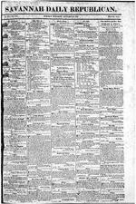 Savannah daily republican (Savannah, Ga. : 1818), Jan. 29, 1822