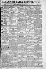 Savannah daily republican (Savannah, Ga. : 1818), Jan. 30, 1822