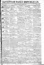 Savannah daily republican (Savannah, Ga. : 1818), Jan. 31, 1822