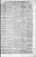 Savannah daily republican (Savannah, Ga. : 1818), Aug. 22, 1822