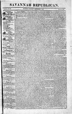 Savannah daily republican (Savannah, Ga. : 1818), Sep. 5, 1822