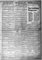 Albany weekly herald, Jan. 19, 1901