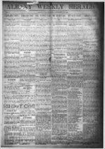 Albany weekly herald, Feb. 16, 1901