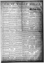 Albany weekly herald, Mar. 9, 1901
