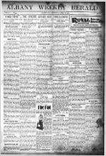 Albany weekly herald, Apr. 13, 1901