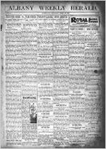 Albany weekly herald, Apr. 20, 1901