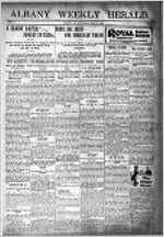 Albany weekly herald, May. 4, 1901