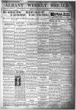 Albany weekly herald, May. 18, 1901