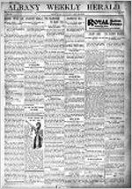 Albany weekly herald, May. 25, 1901
